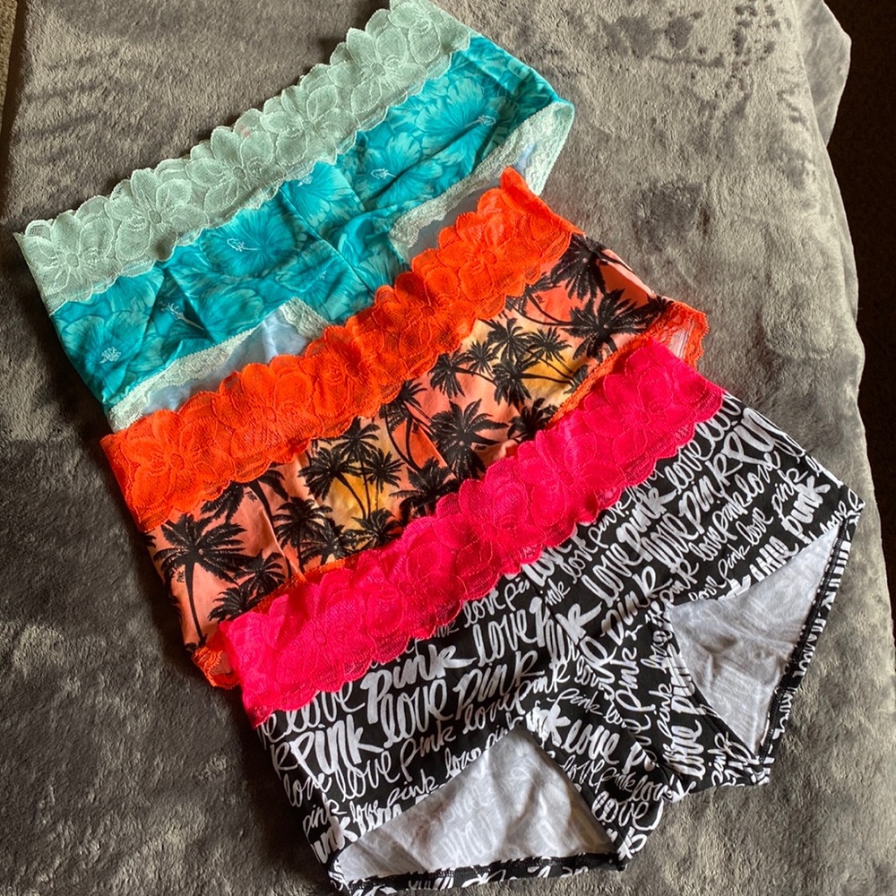 Pink Boy Cut Panties